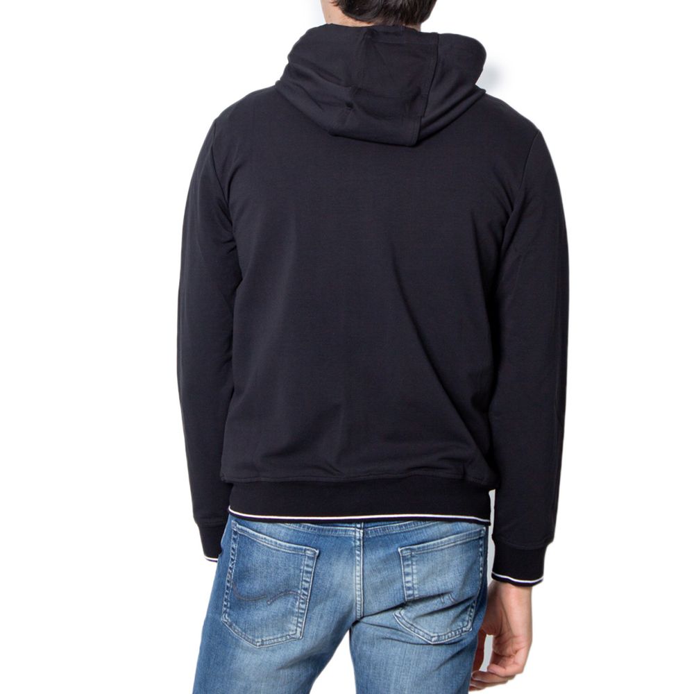 Armani Exchange Black Cotton Sweater