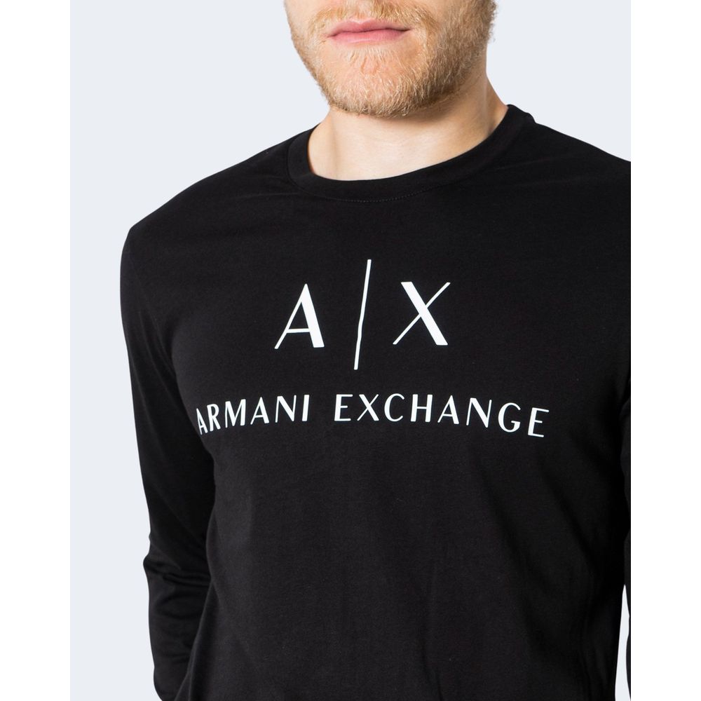 Armani Exchange Black Cotton Shirt