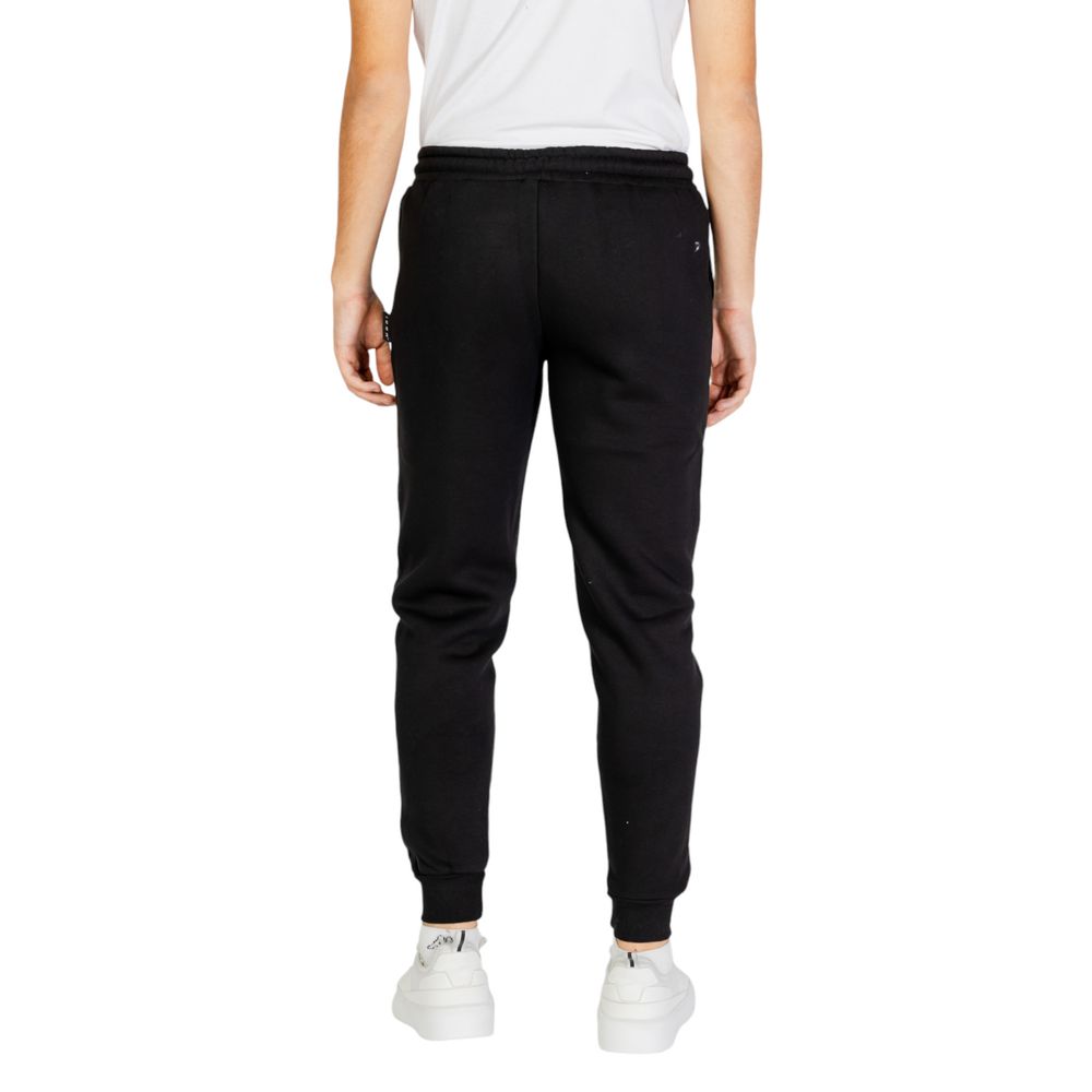 Icon Black Cotton Jeans & Pant