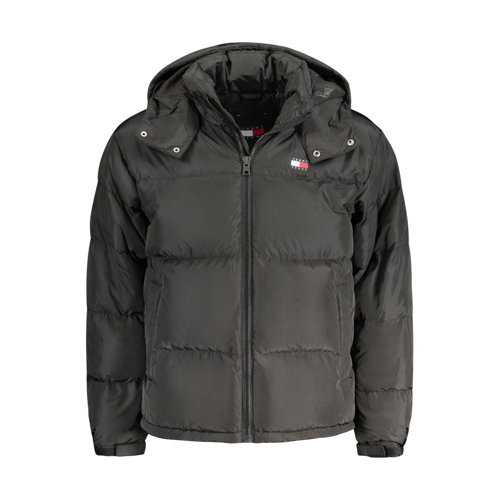 Tommy Hilfiger Black Polyester Men Jacket