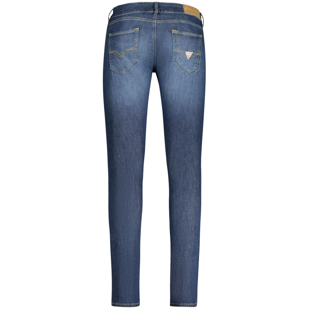 Guess Jeans Blue Cotton Men Jean