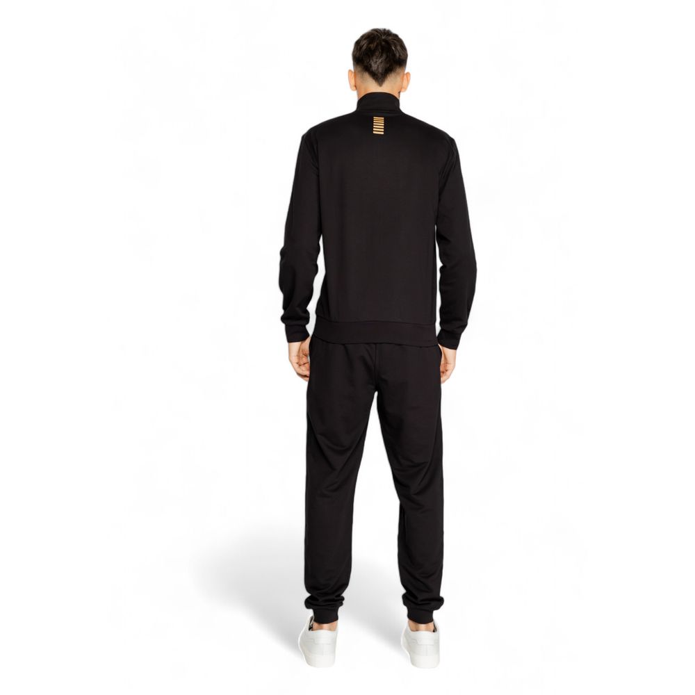 EA7 Emporio Armani Bicolor Cotton Sweatsuit