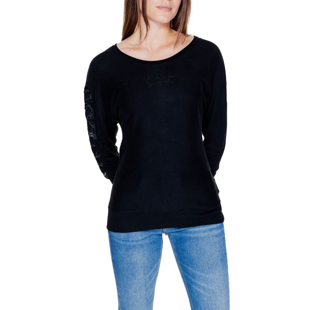 Guess Black Viscose Tops & T-Shirt