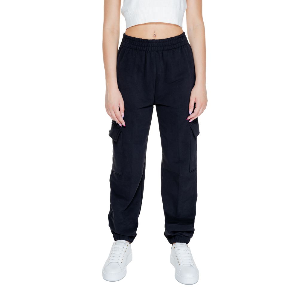 Calvin Klein Jeans Black Cotton Rigenerato Jeans & Pant