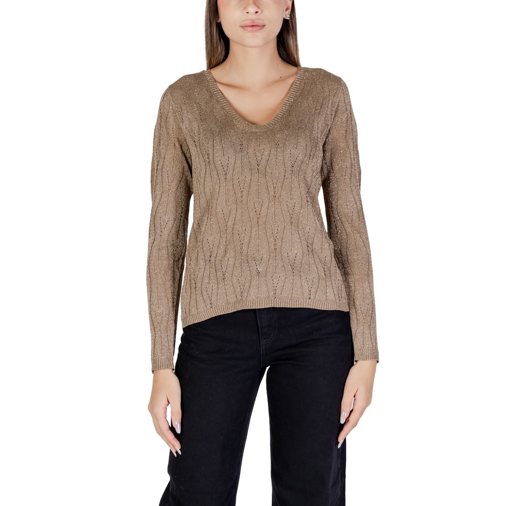 Only Brown Viscose Tops & T-Shirt