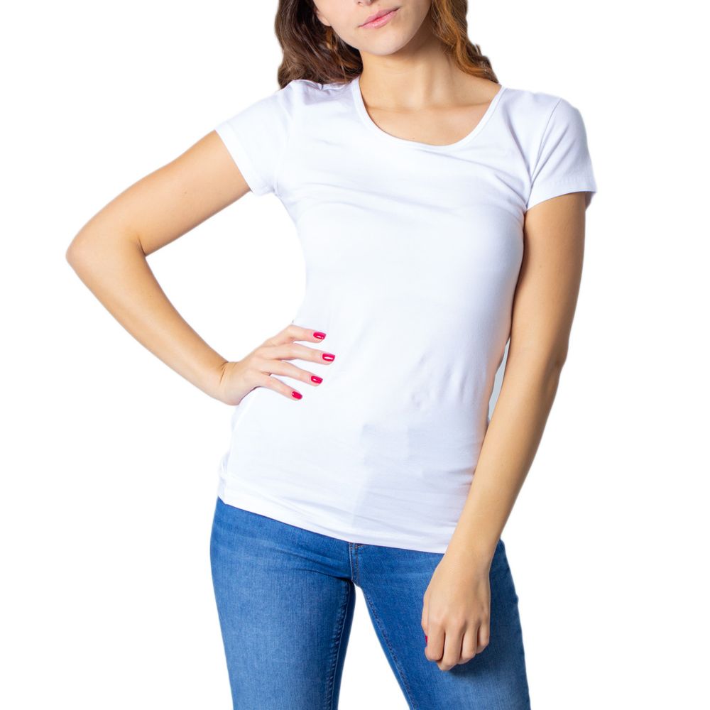 Only White Cotton Tops & T-Shirt