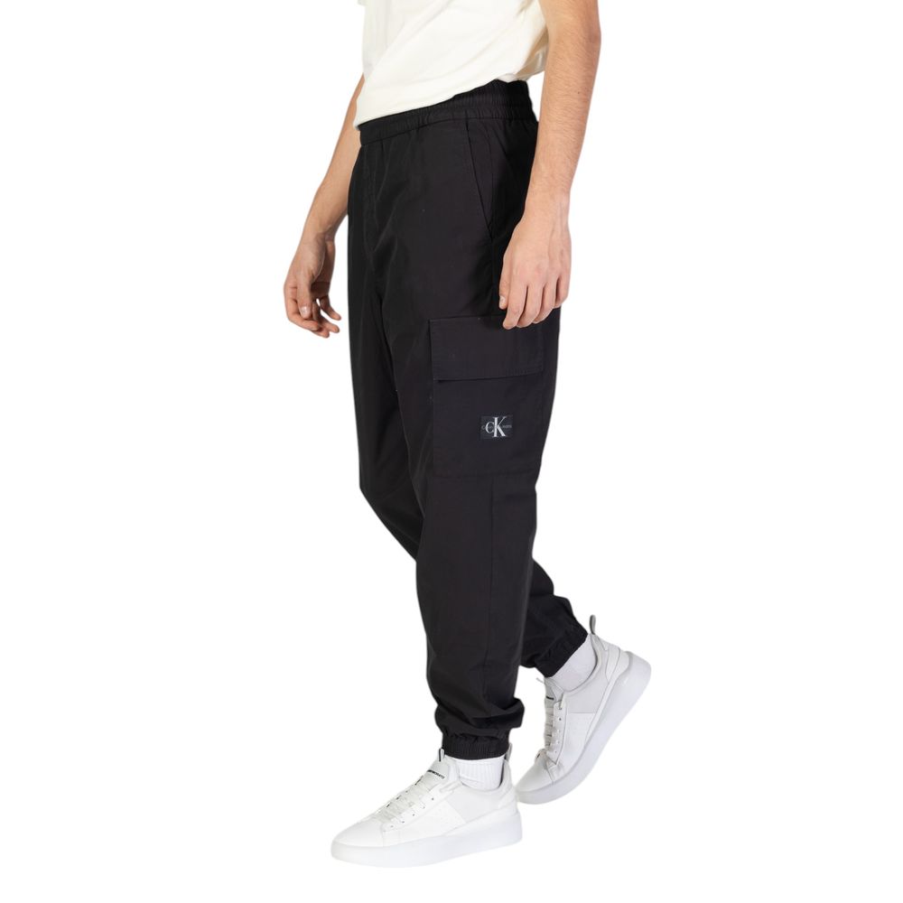 Calvin Klein Jeans Black Cotton Jeans & Pant