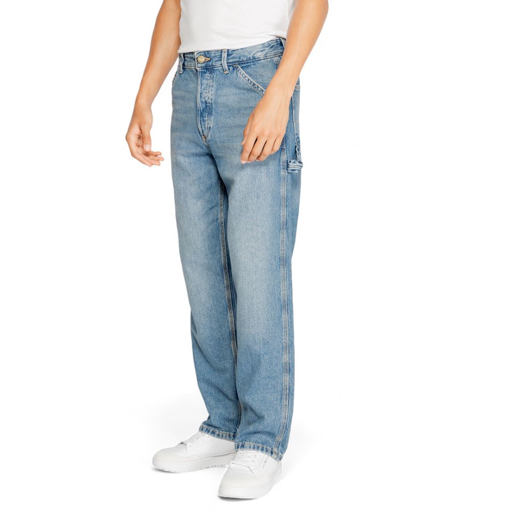 Jack Jones Blue Cotton Jeans & Pant