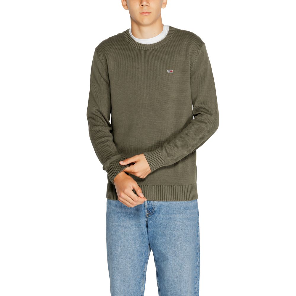 Tommy Hilfiger Jeans Green Organic Cotton Sweater