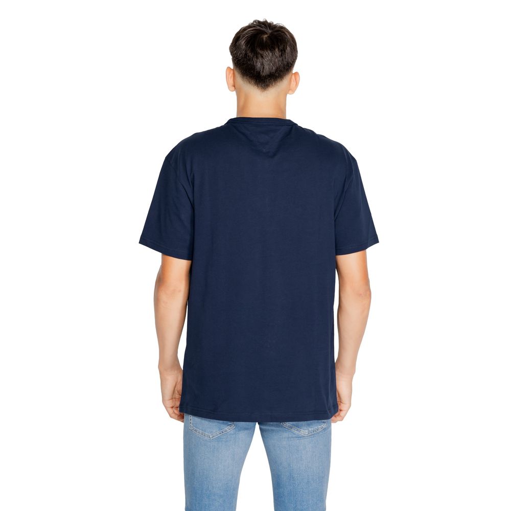 Tommy Hilfiger Jeans Blue Cotton Rigenerato T-Shirt