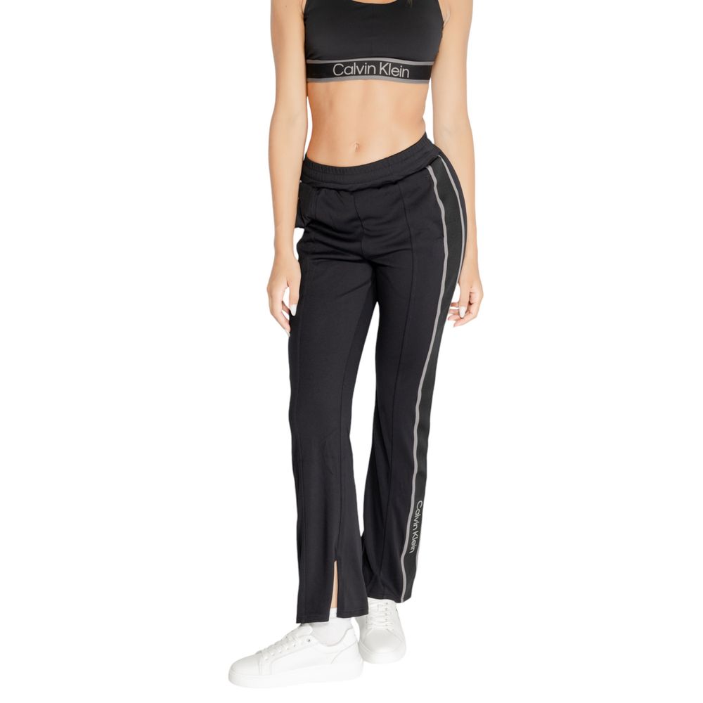 Calvin Klein Sport Black Recycled Polyester Jeans & Pant