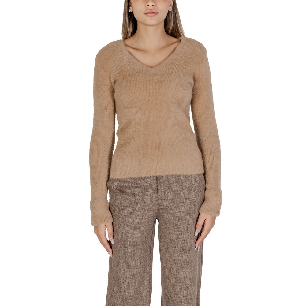 Morgan De Toi Beige Polyamide Sweater