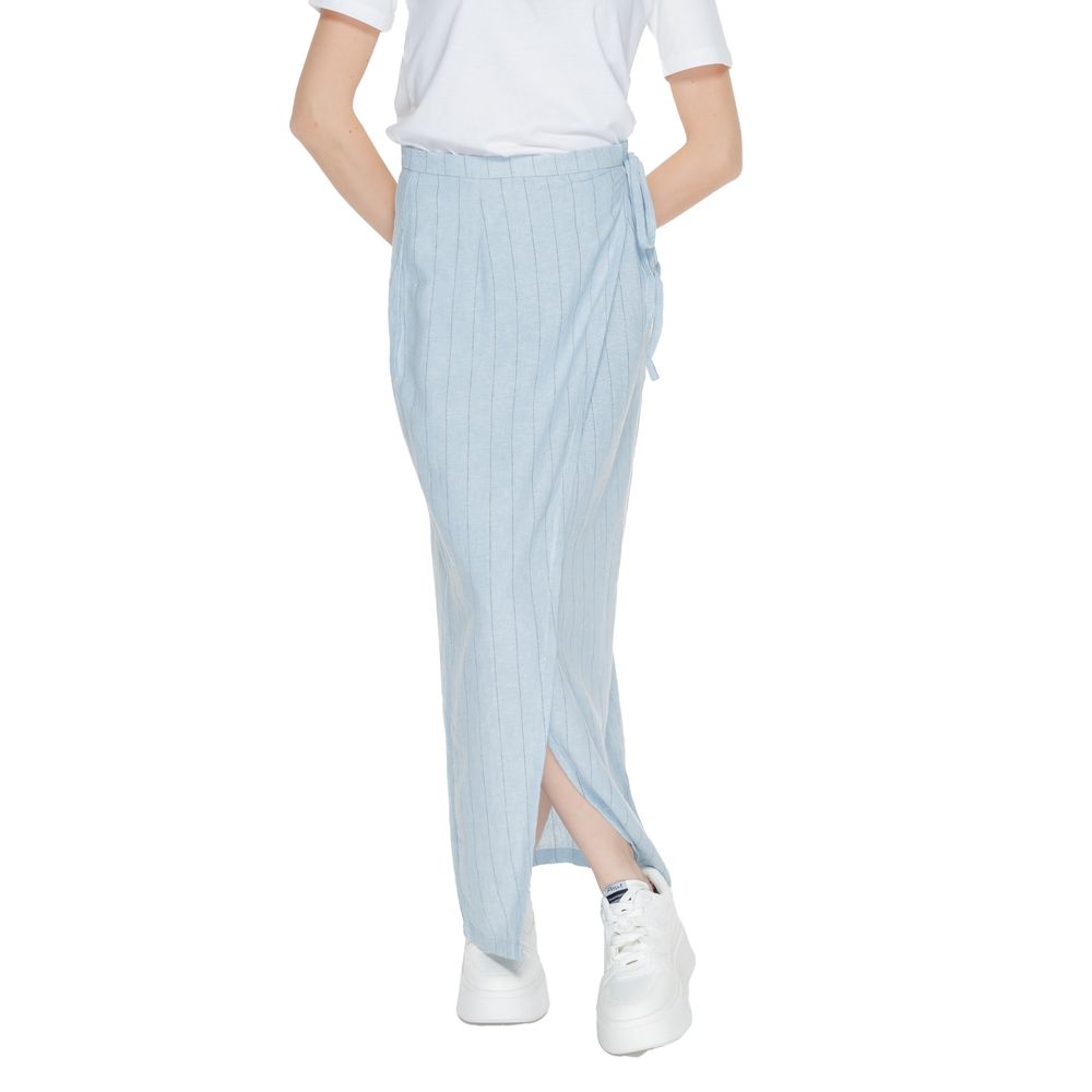 Vero Moda Light Blue Linen Skirt