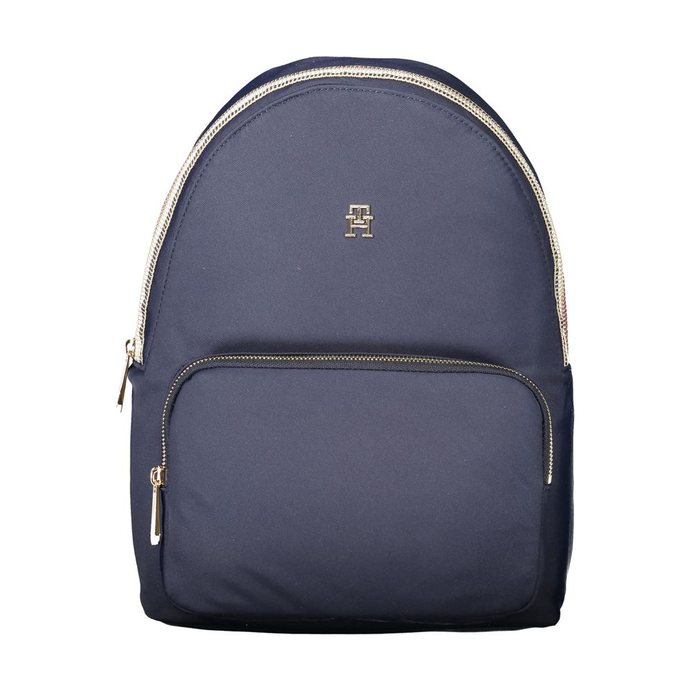 Tommy Hilfiger Blue Recycled Polyester Women Backpack