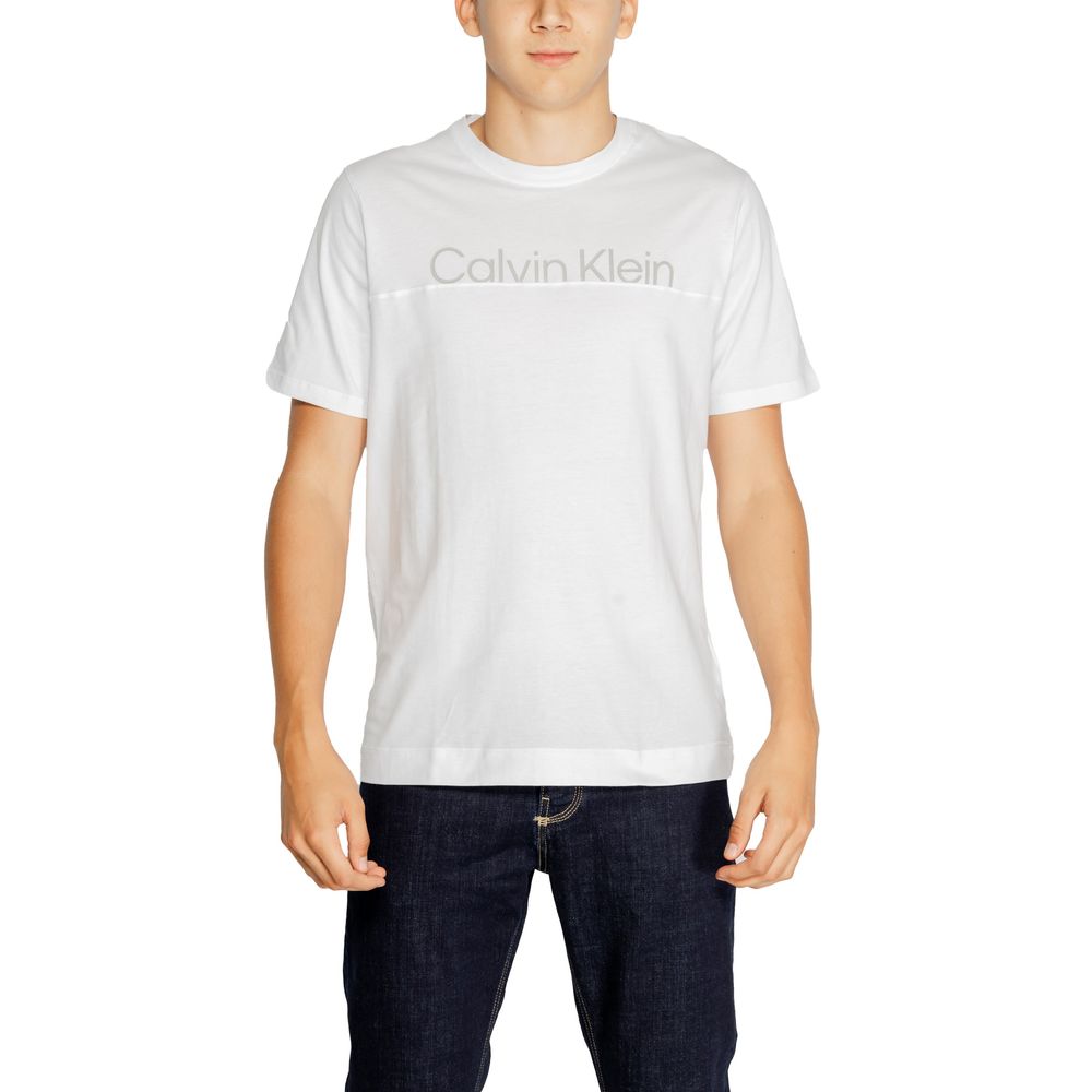 Calvin Klein Sport White Cotton T-Shirt