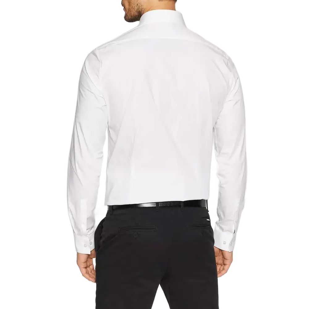 Calvin Klein White Cotton Shirt