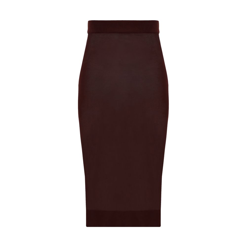 Saint Laurent Midi Skirt