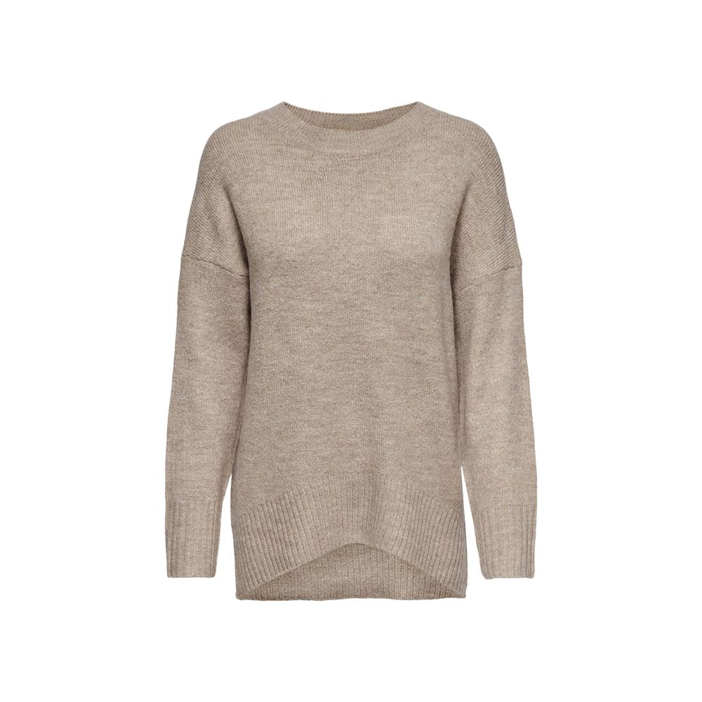 Only Beige Acrylic Sweater