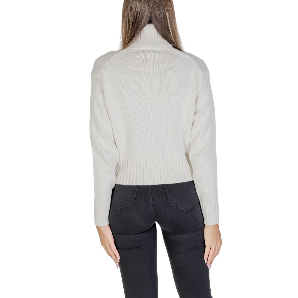 Calvin Klein Jeans Cream Cotton Sweater