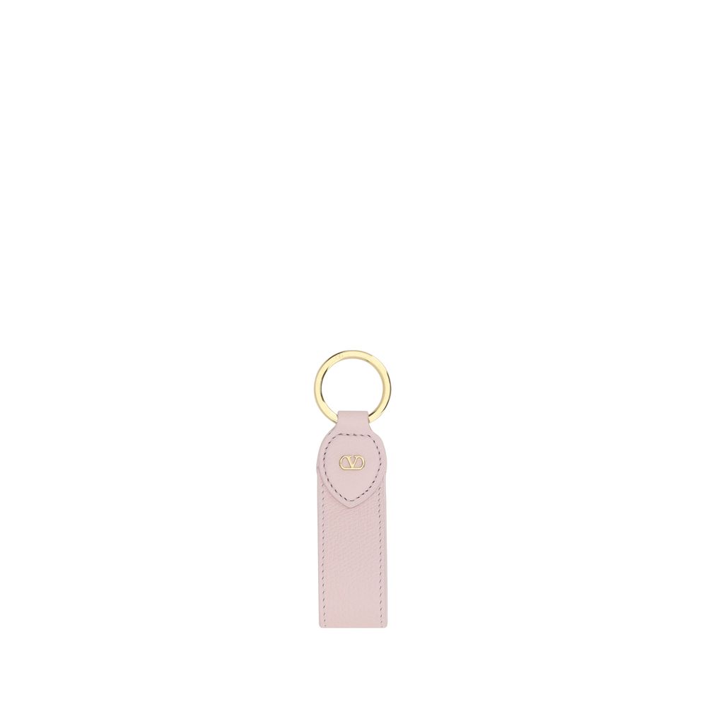 Valentino Garavani Leather Keychain