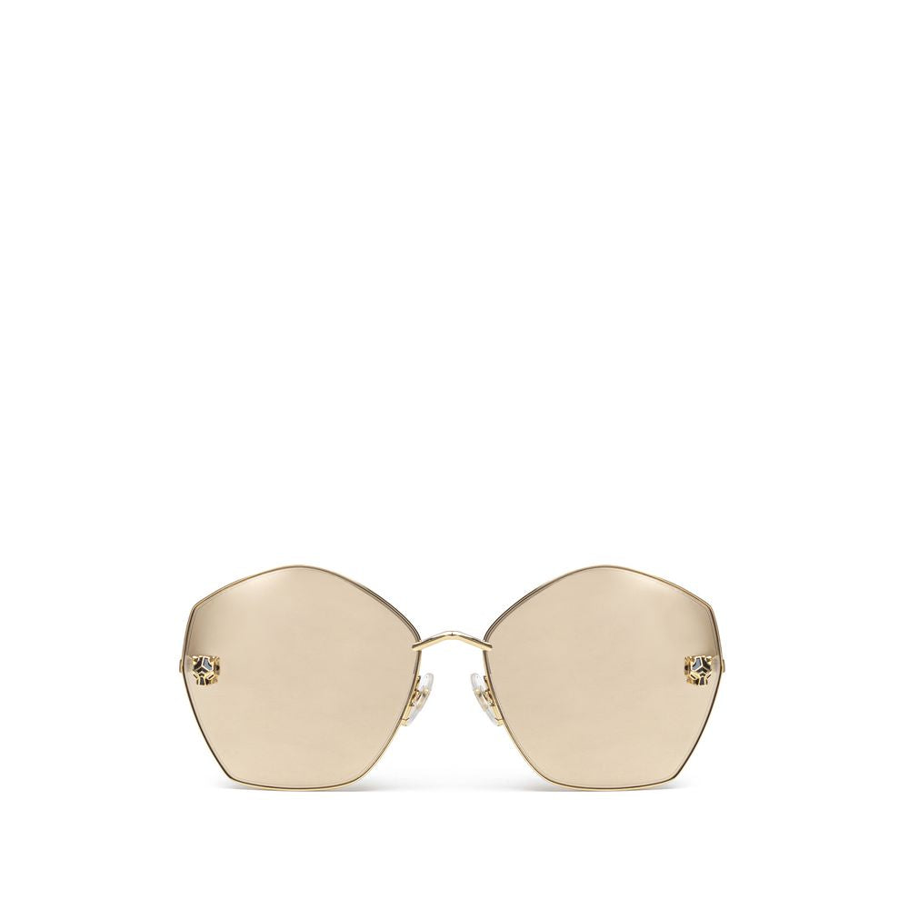 Cartier Gold Metal Sunglasses