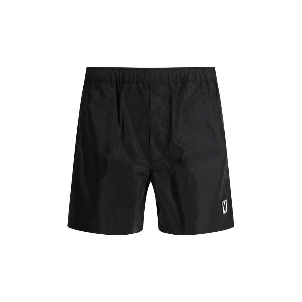 Valentino Pap Logoed Swimshorts