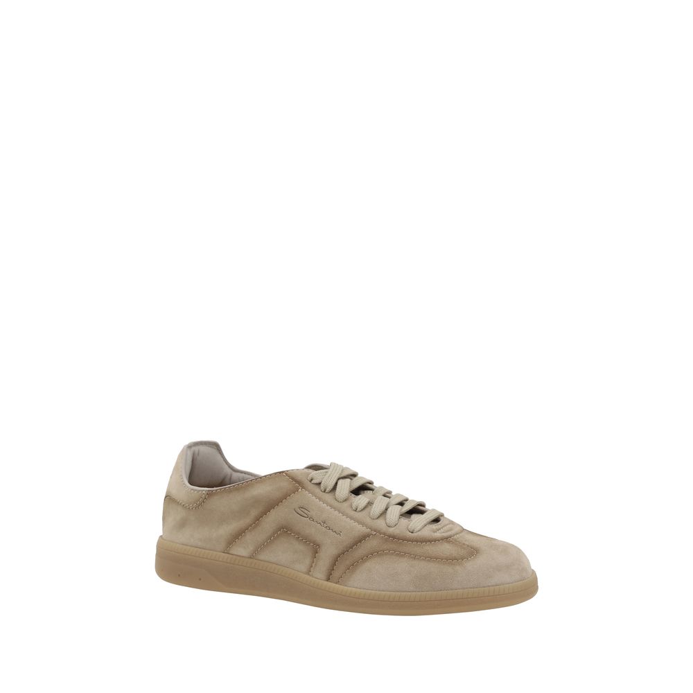 Santoni Leather Sneakers