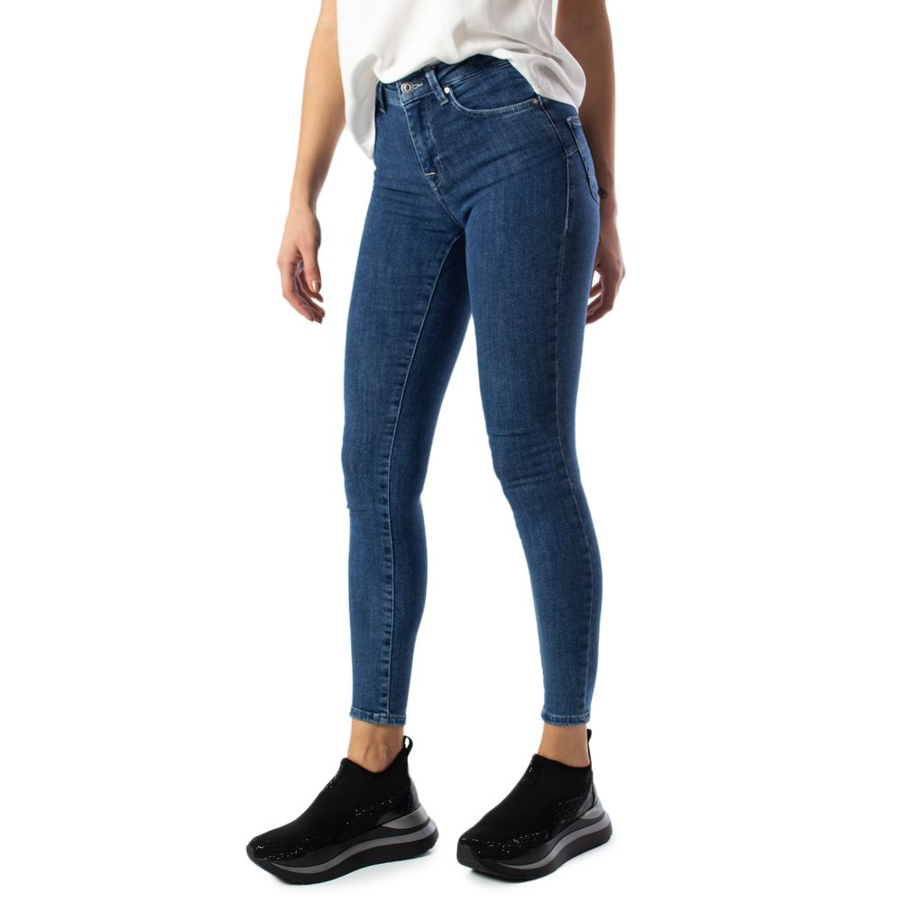 Only Blue Cotton Jeans & Pant