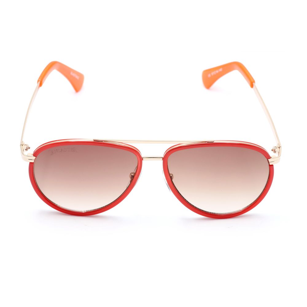 Lancaster Red Metal Sunglasses