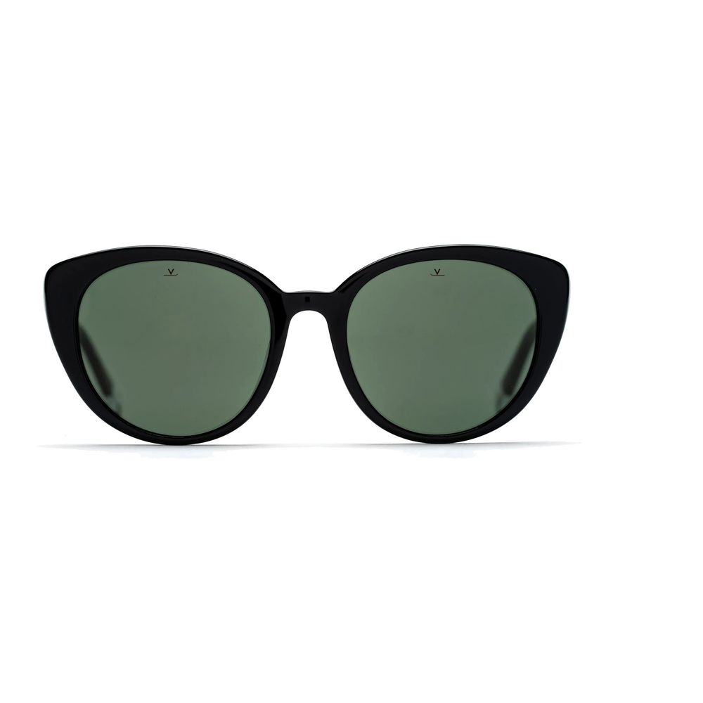 Vuarnet Black Acetate Sunglasses