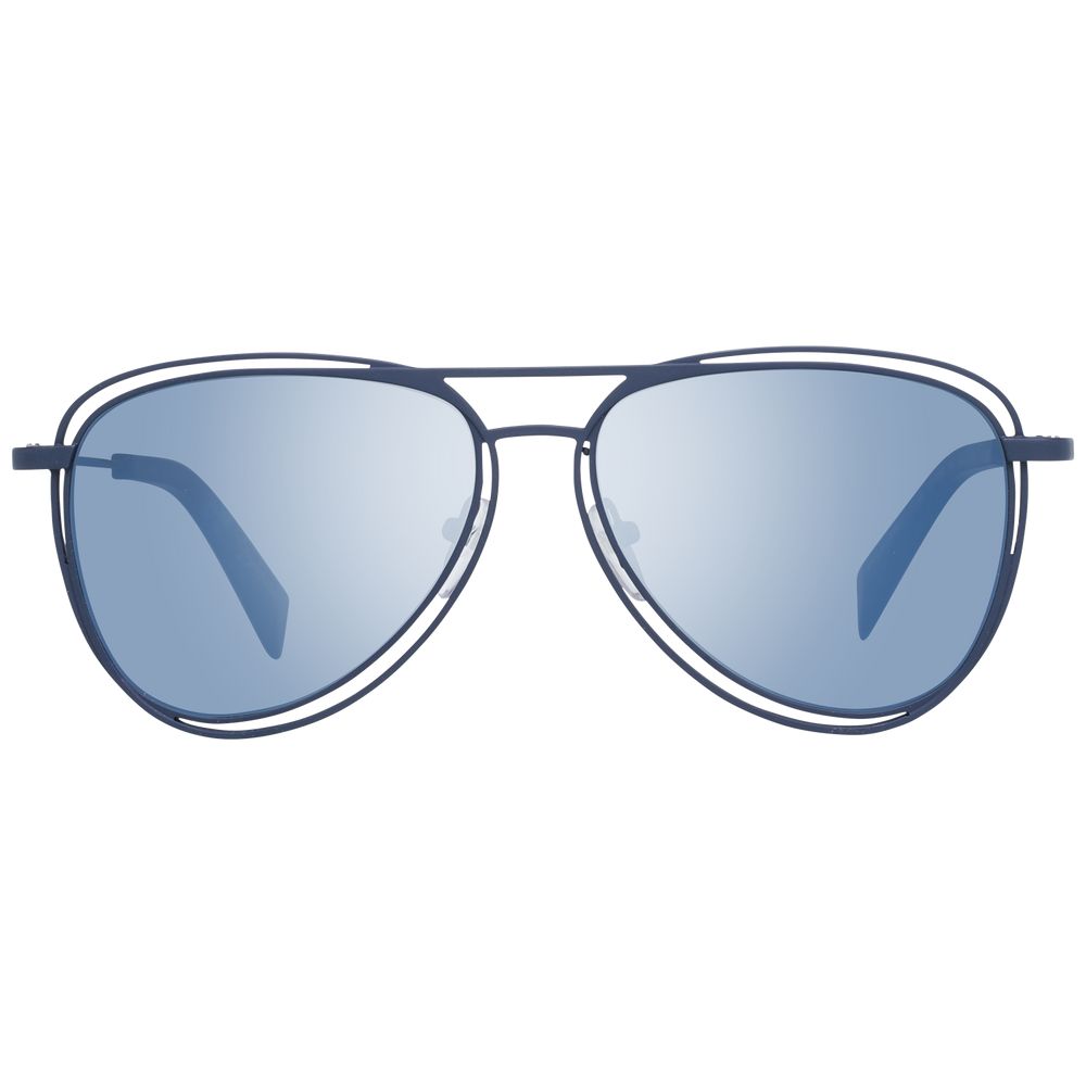 Yohji Yamamoto Blue Men Sunglasses