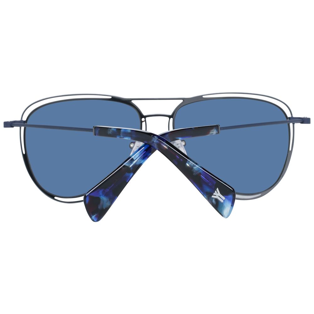 Yohji Yamamoto Blue Men Sunglasses