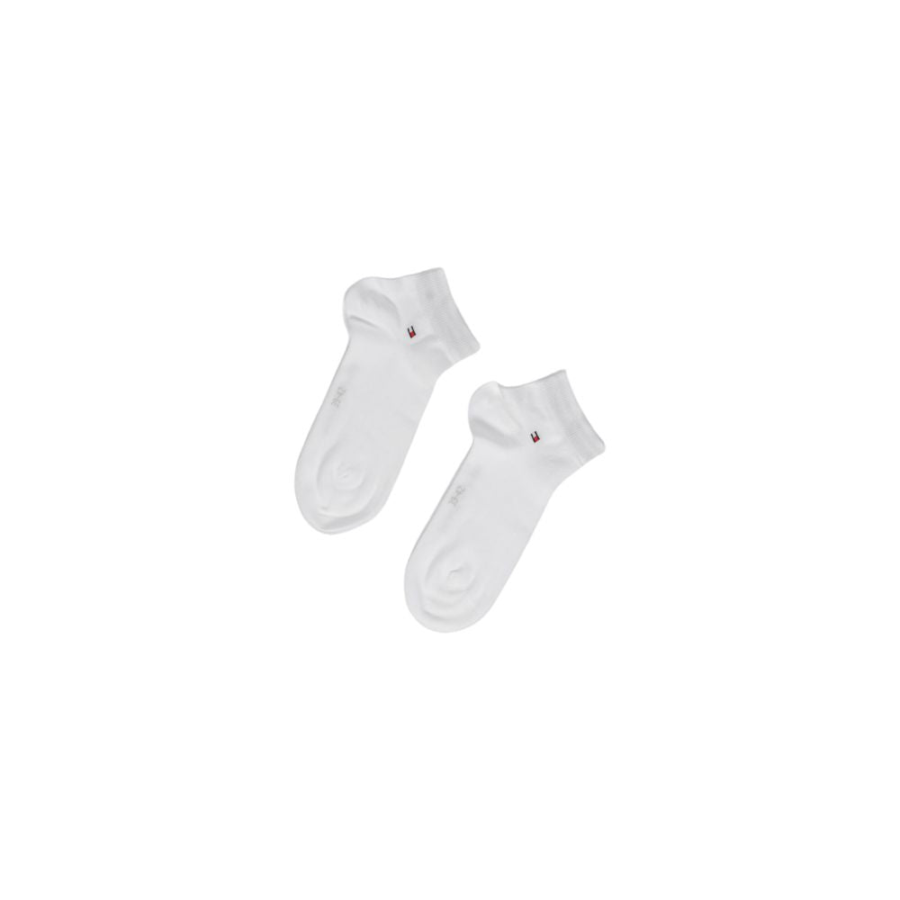 Tommy Hilfiger White Cotton Sock