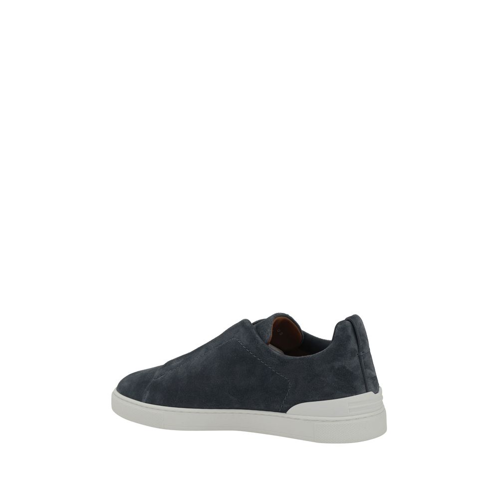 ZEGNA Suede leather Sneakers