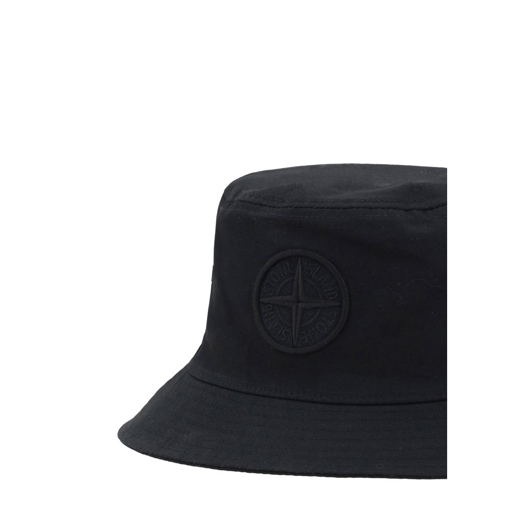 Stone Island Logoed Bucket Hat