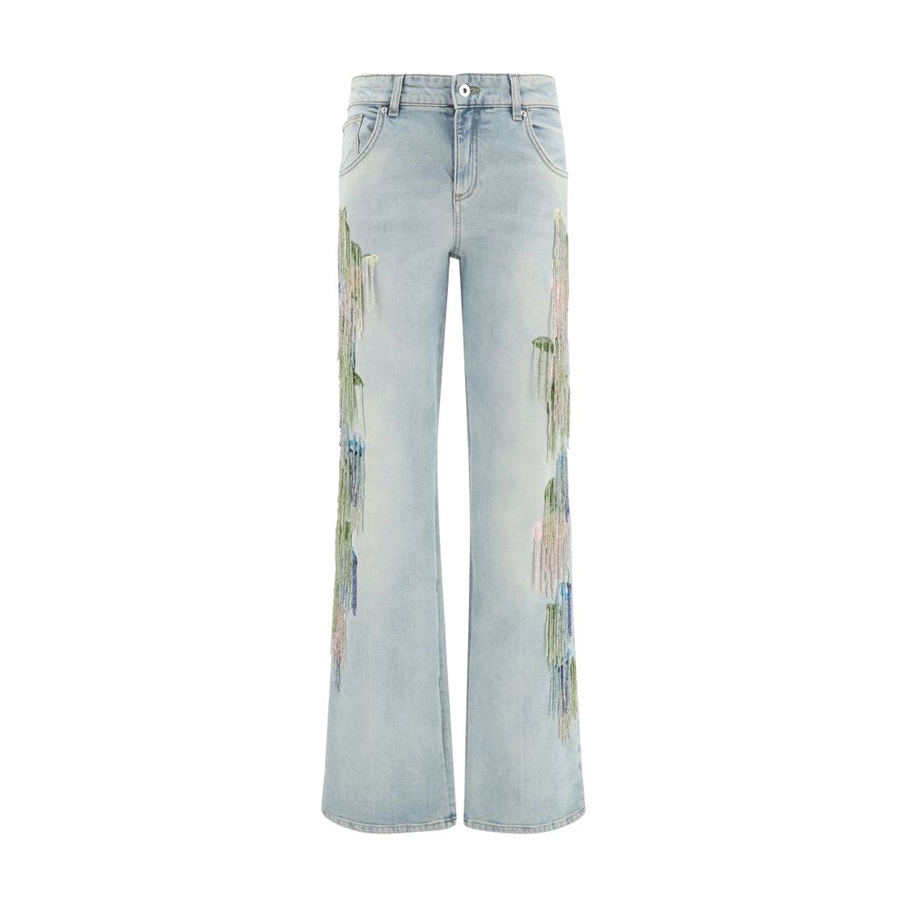 Blumarine Embroidered Jeans