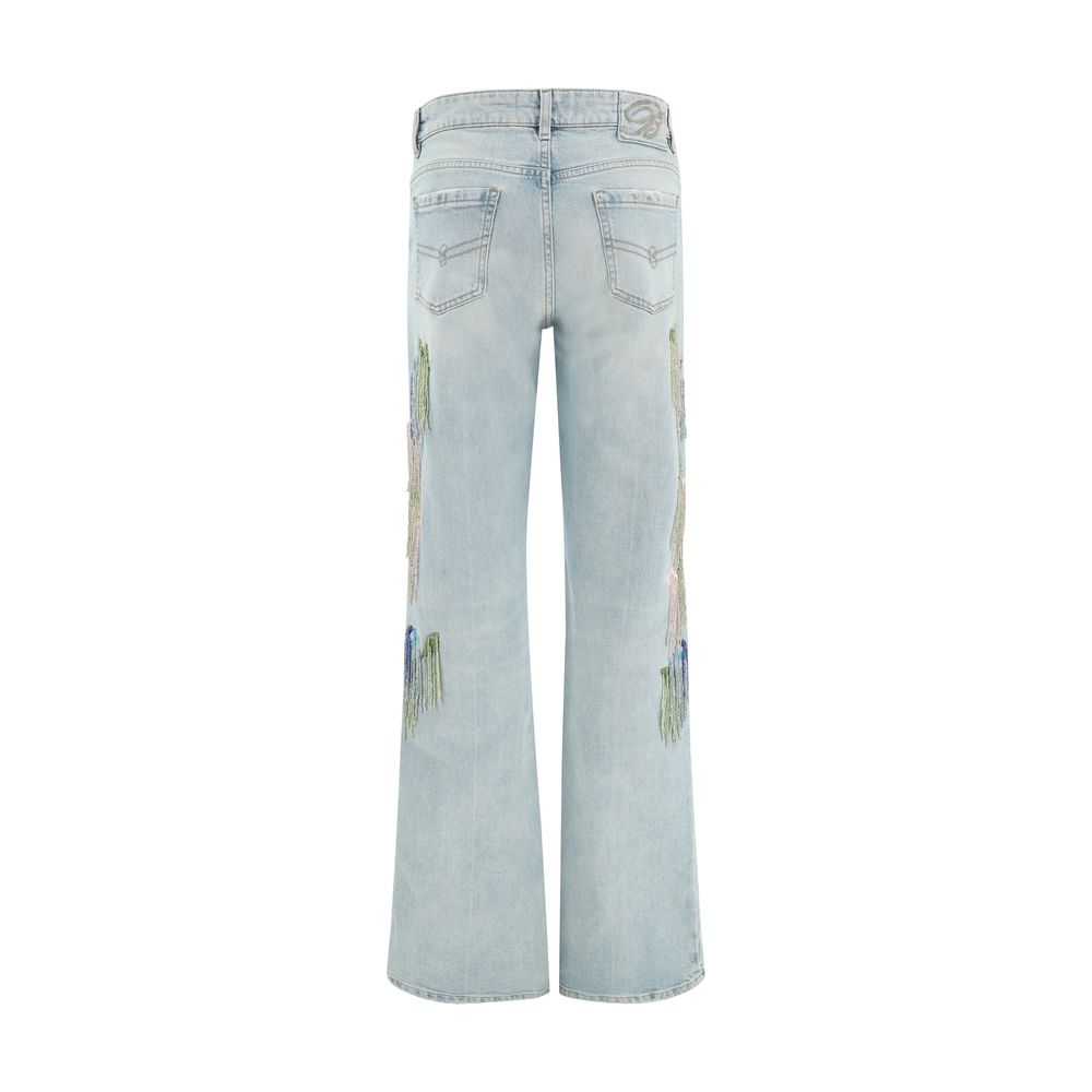 Blumarine Embroidered Jeans