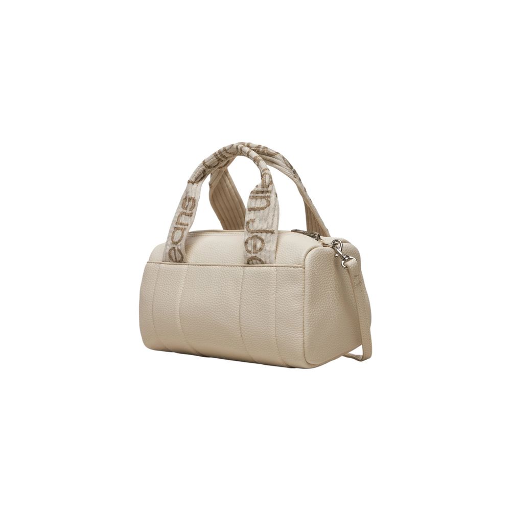 Calvin Klein Jeans Cream Polyethylene Handbag