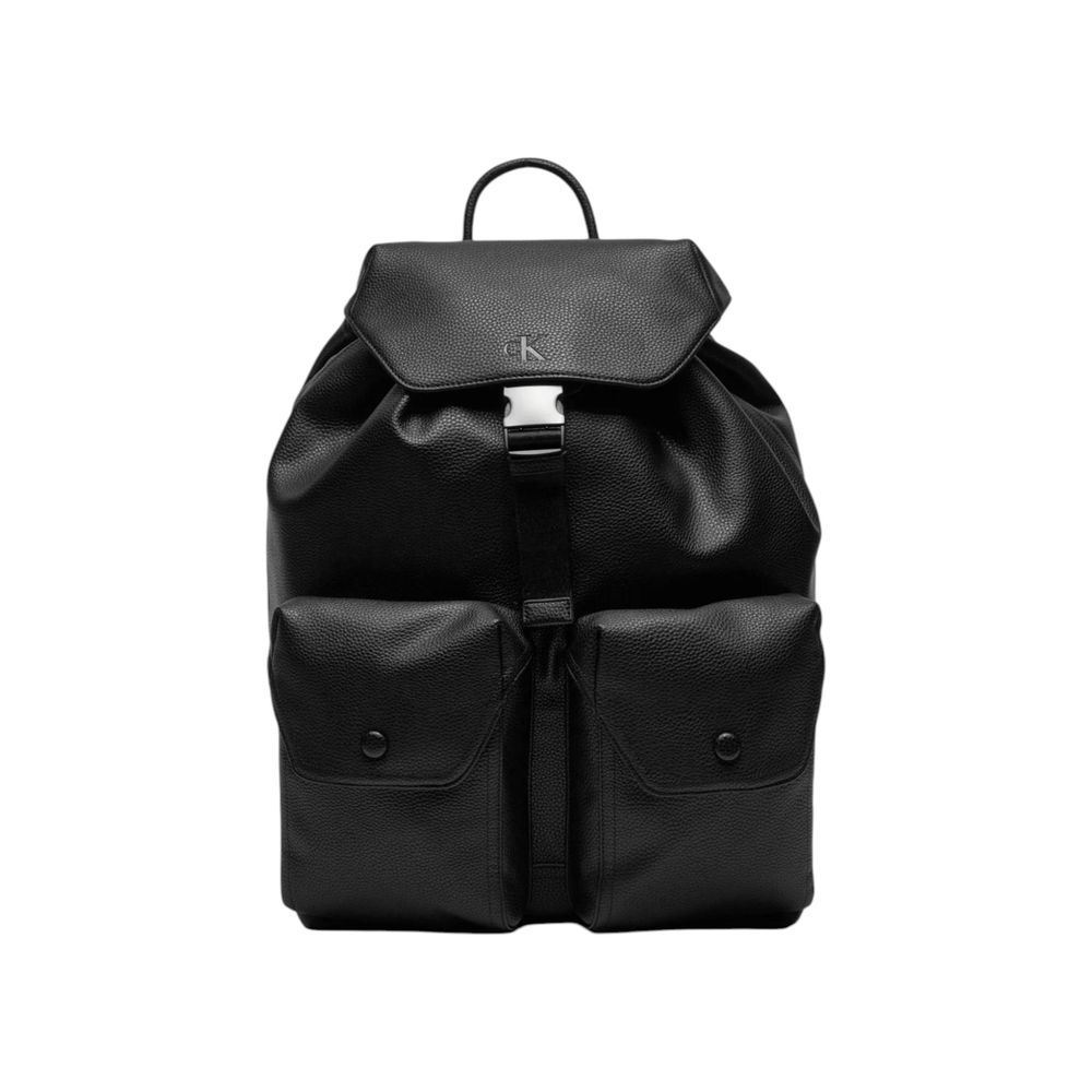 Calvin Klein Jeans Black Polyethylene Backpack