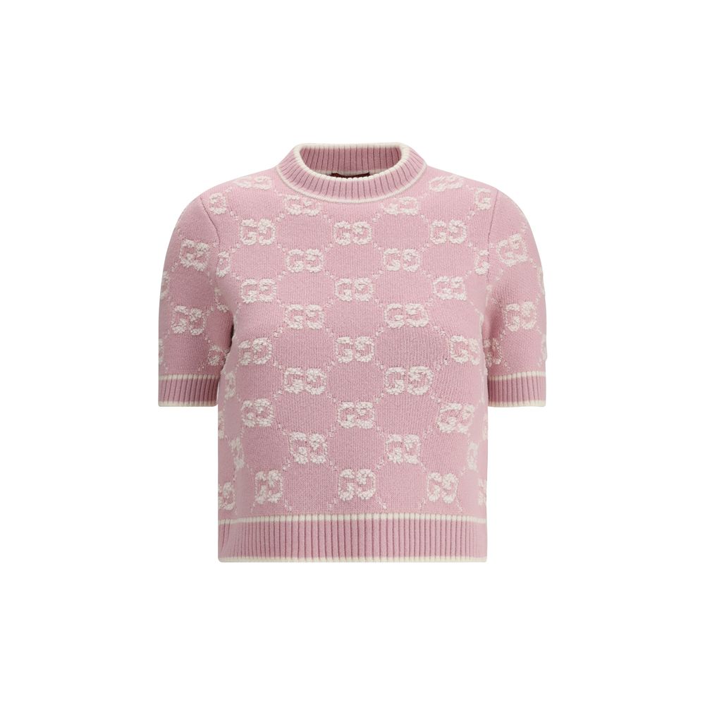 Gucci GG pattern wool Top