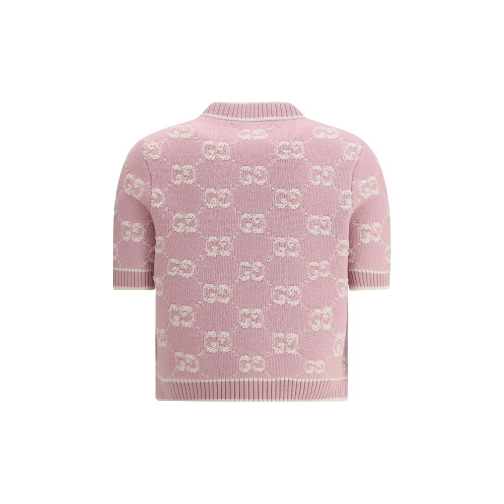 Gucci GG pattern wool Top