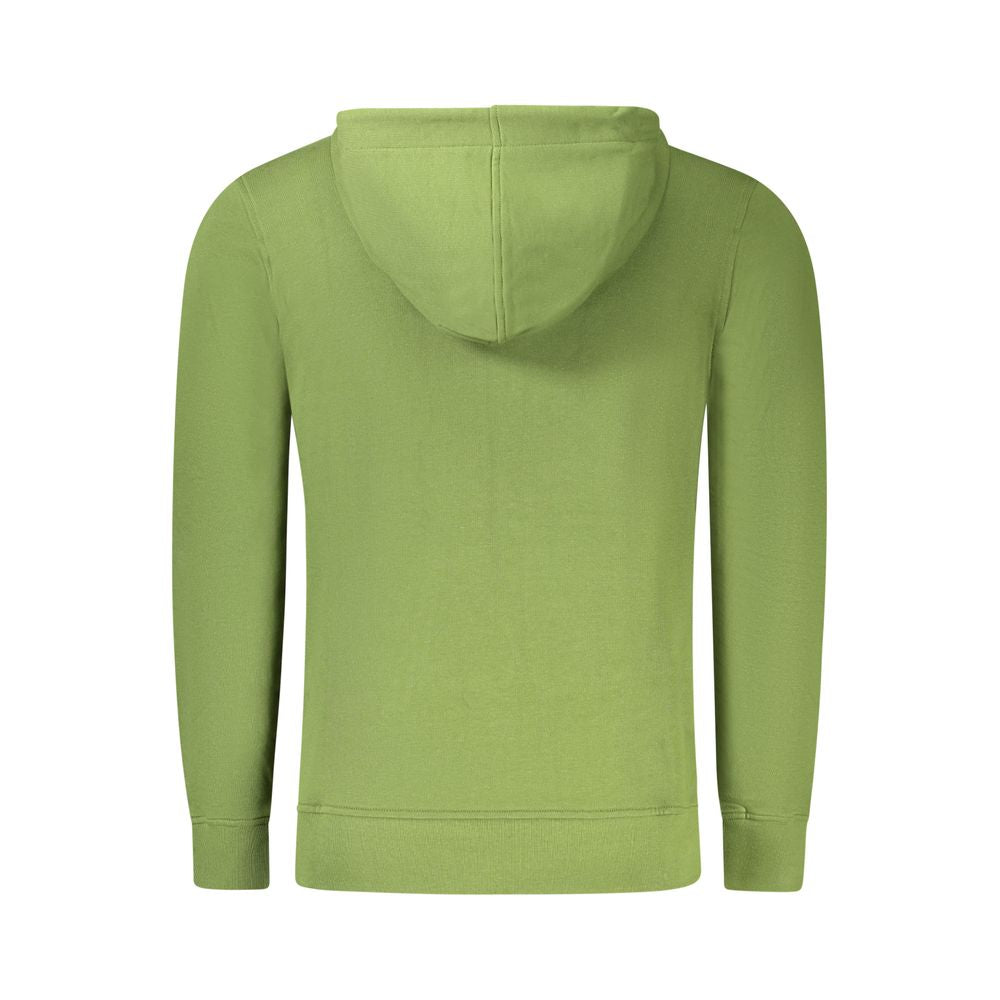 K-WAY Green Cotton Men Sweater