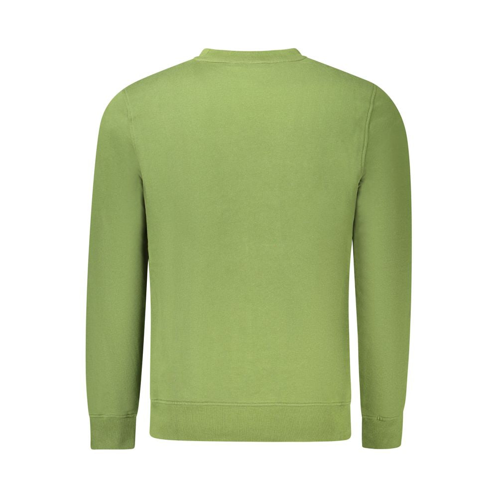 K-WAY Green Cotton Men Sweater