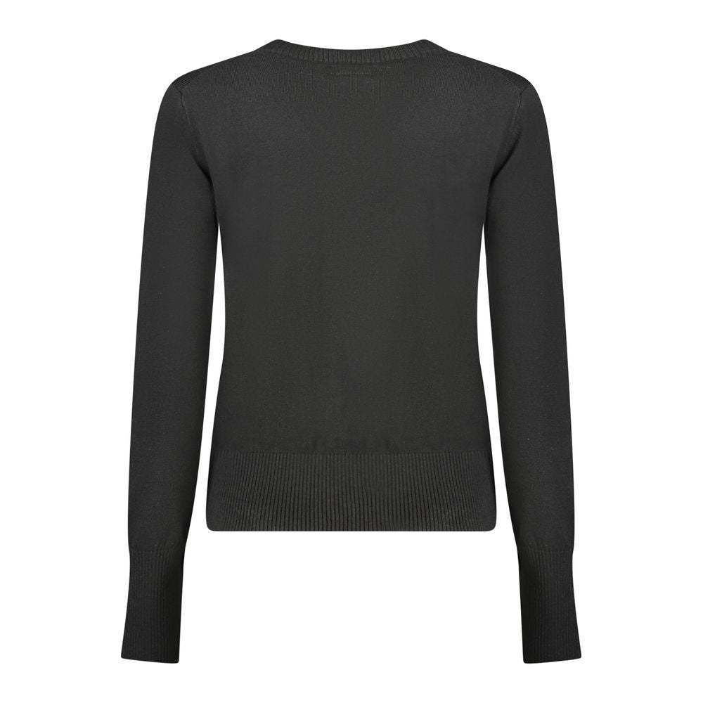 Guess Jeans Black Polyester Women Sweater