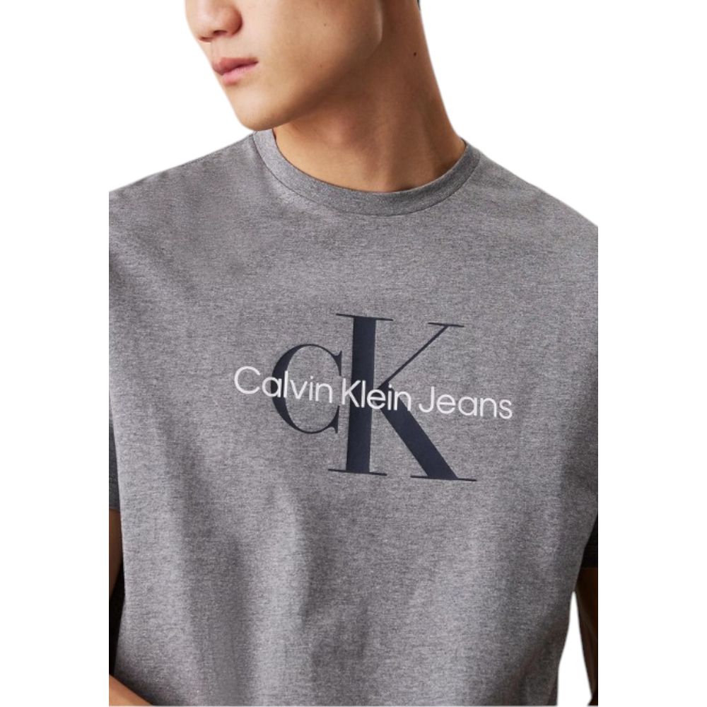 Calvin Klein Jeans Gray Organic Cotton T-Shirt