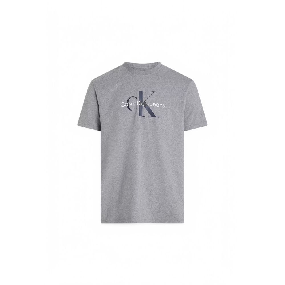 Calvin Klein Jeans Gray Organic Cotton T-Shirt