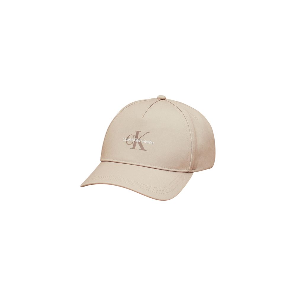 Calvin Klein Jeans Beige Recycled Polyester Hats & Cap