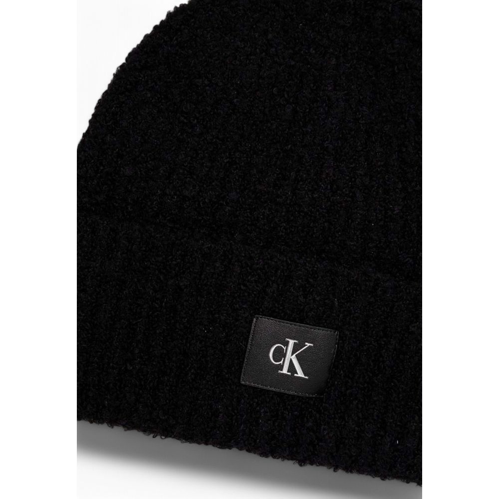 Calvin Klein Jeans Black Acrylic Hat