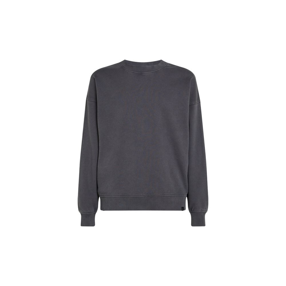 Calvin Klein Jeans Gray Cotton Sweater