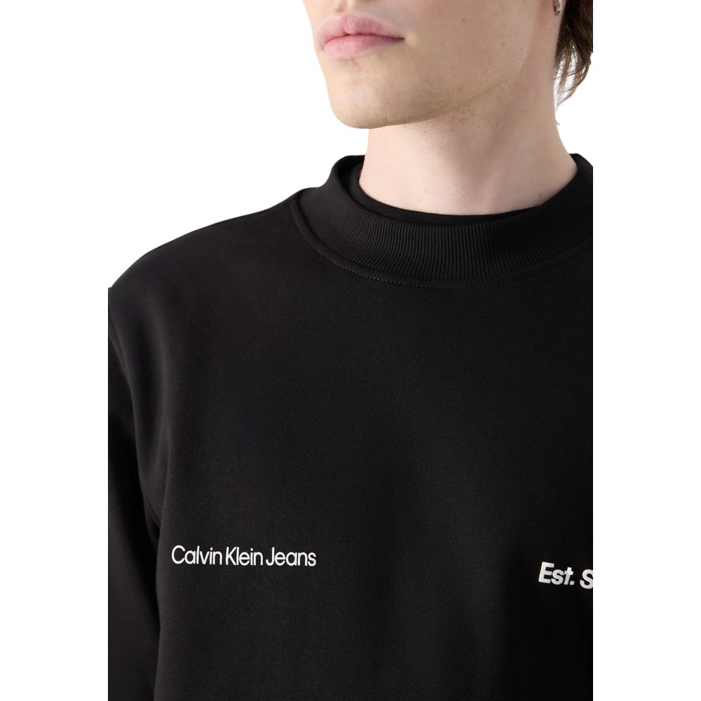 Calvin Klein Jeans Black Cotton Sweater